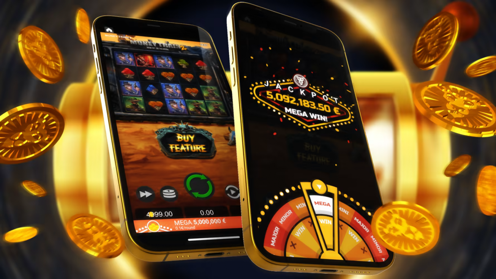 LeoVegas mobil slots og roulette